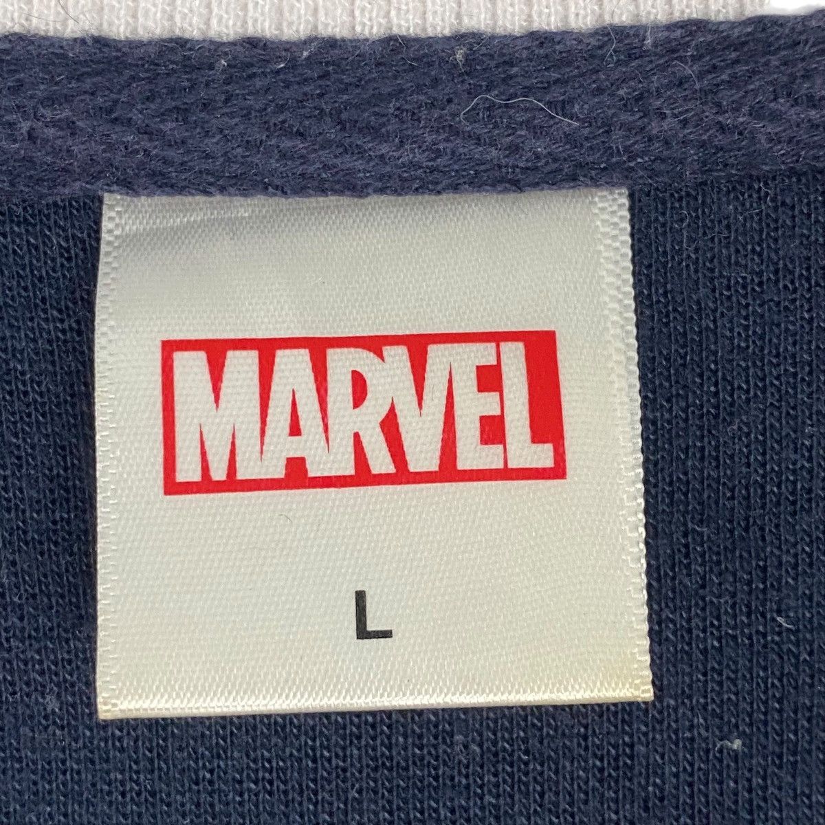 Other Vintage Marvel Printed Logo Crewneck Sweatshirt NavyBlue Size US L / EU 52-54 / 3 - 5 Thumbnail