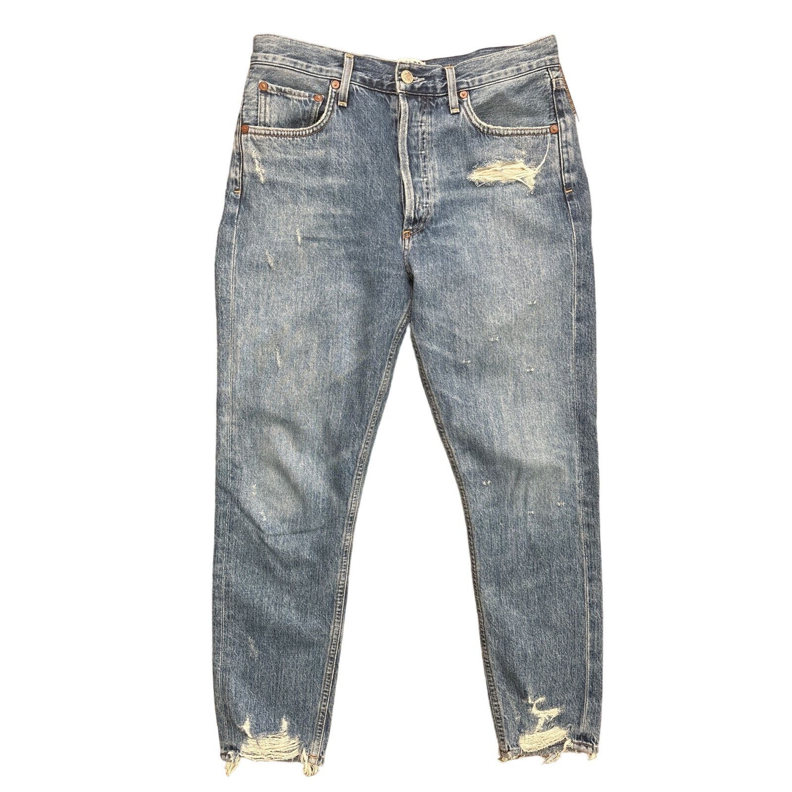 Agolde Agolde Jamie High Rise Classic Buttonfly Jeans Size 28 Size 28" / US 6 / IT 42 - 2 Thumbnail