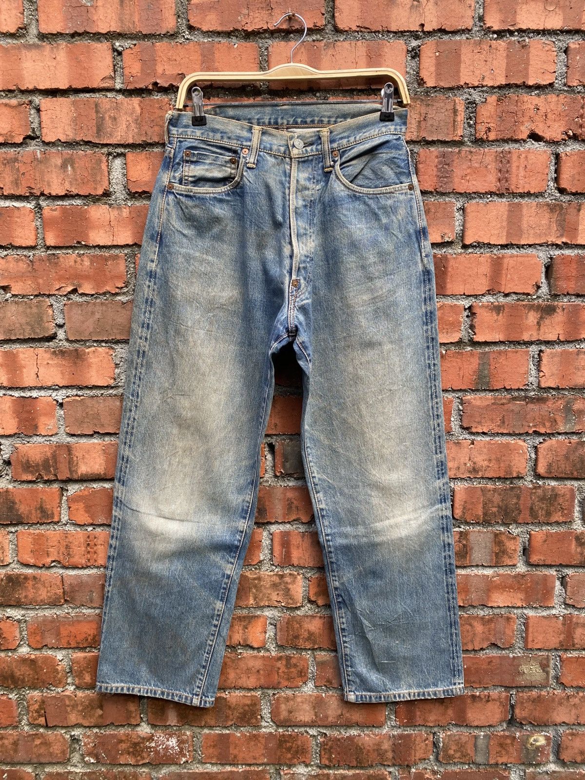 Evisu W30x29 Vintage evise genes made in JAPAN Size US 30 / EU 46 - 3 Thumbnail