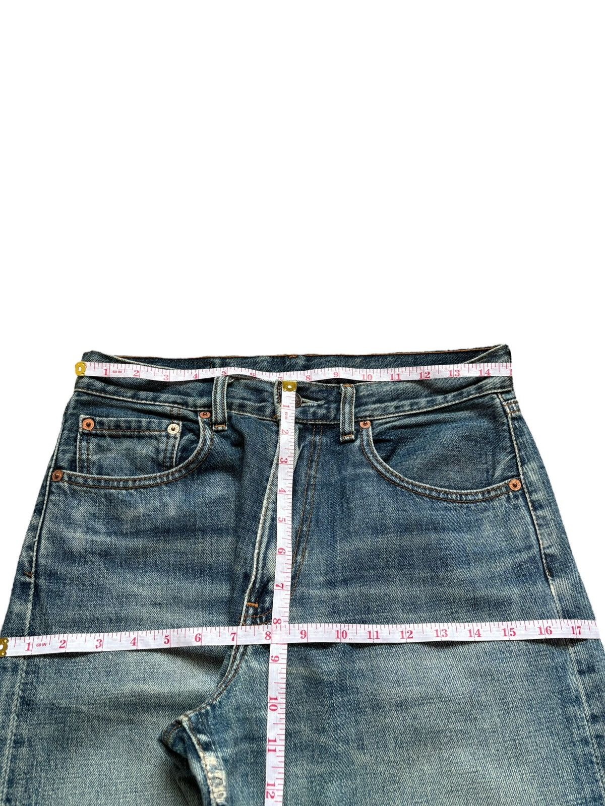 Levi's Vintage 90s Levis 512 Mud Wash Distressed Loose Baggy Jeans Size US 30 / EU 46 - 12 Thumbnail