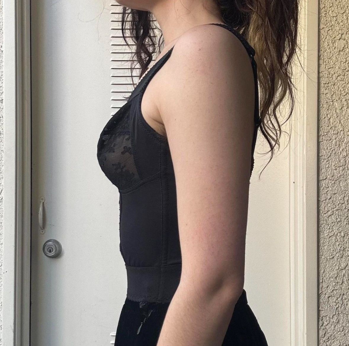 Other ADORABLE VTG 80s LONGLINE WONDERBRA / CORSET TOP Size ONE SIZE - 3 Thumbnail