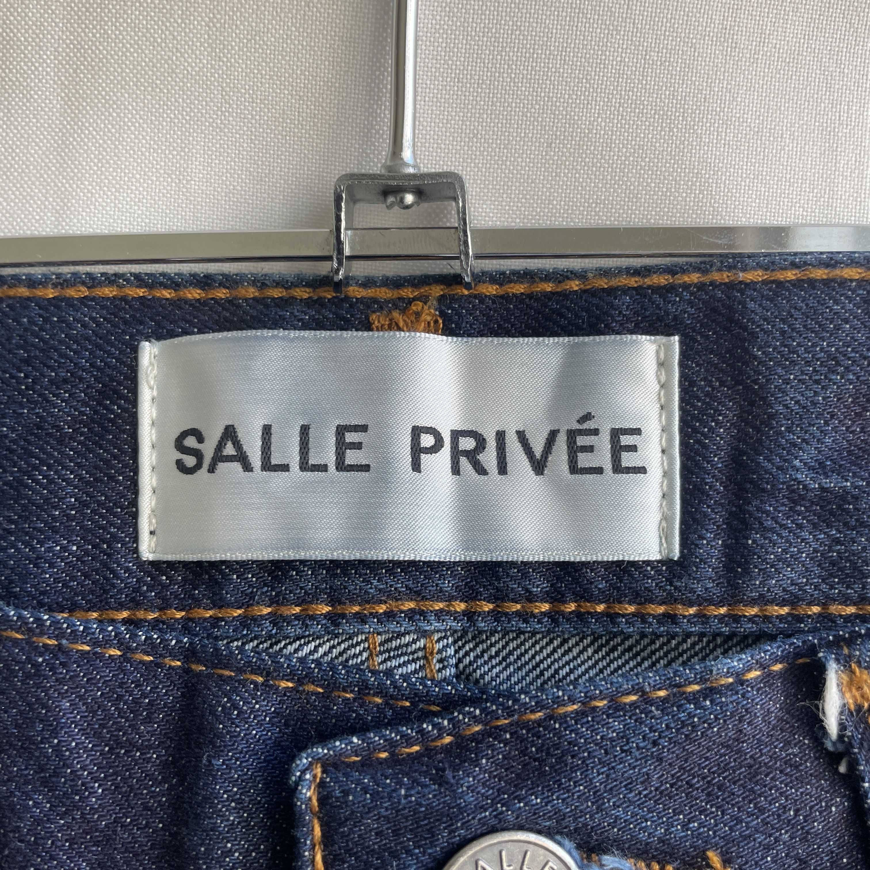 SALLE PRIVEE Salle Privee Lewitt Selvedge Made in Italy Slim Fit Denim Size US 31 - 11 Thumbnail