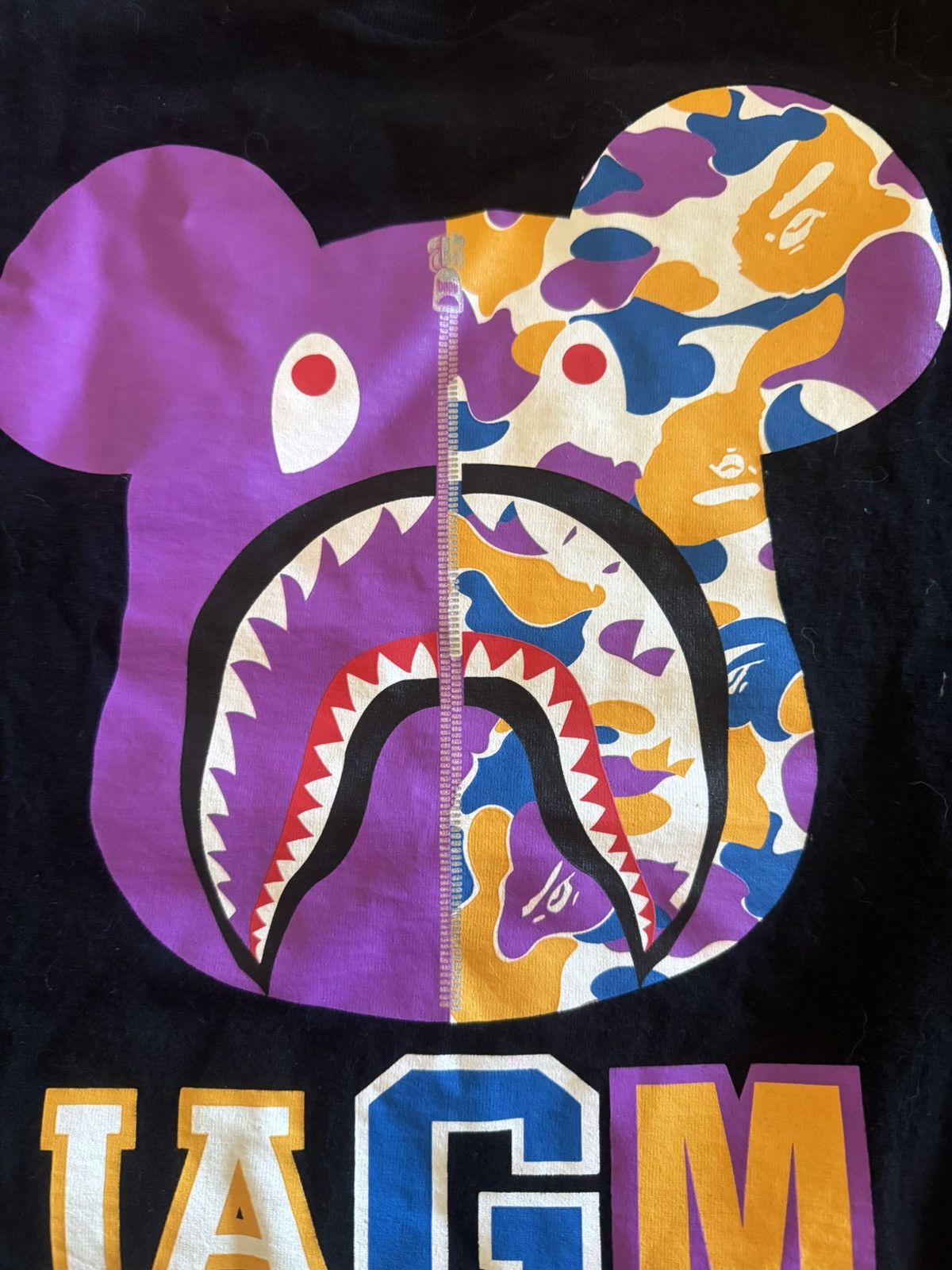 Bape Bape LAGM LA store came tee Size US M / EU 48-50 / 2 - 2 Thumbnail