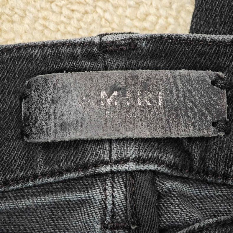 Amiri Amiri black hole jeans Size US 30 / EU 46 - 3 Thumbnail
