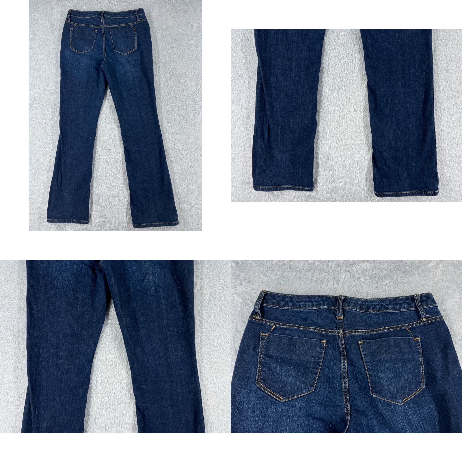 Mossimo Mossimo Jeans Women 6 Blue Denim Bootcut 29x30 Mid Rise 5-Pocket Cotton Blend Stretch Regular Color Blue Brand Mossimo Jeans Womens Jeans Bootcut 90s? Size 28" / US 6 / IT 42 - 9 Thumbnail