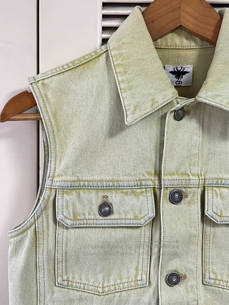 Dior Dior Green cowboy vest Size XS / US 0-2 / IT 36-38 - 4 Thumbnail