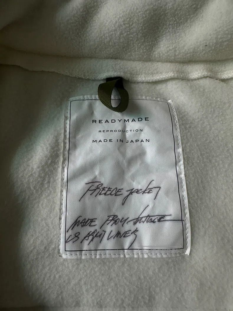 READYMADE Ready Made Cotton Military Fabric Quilted Fleece Jacket Fa Size US S / EU 44-46 / 1 - 5 Thumbnail