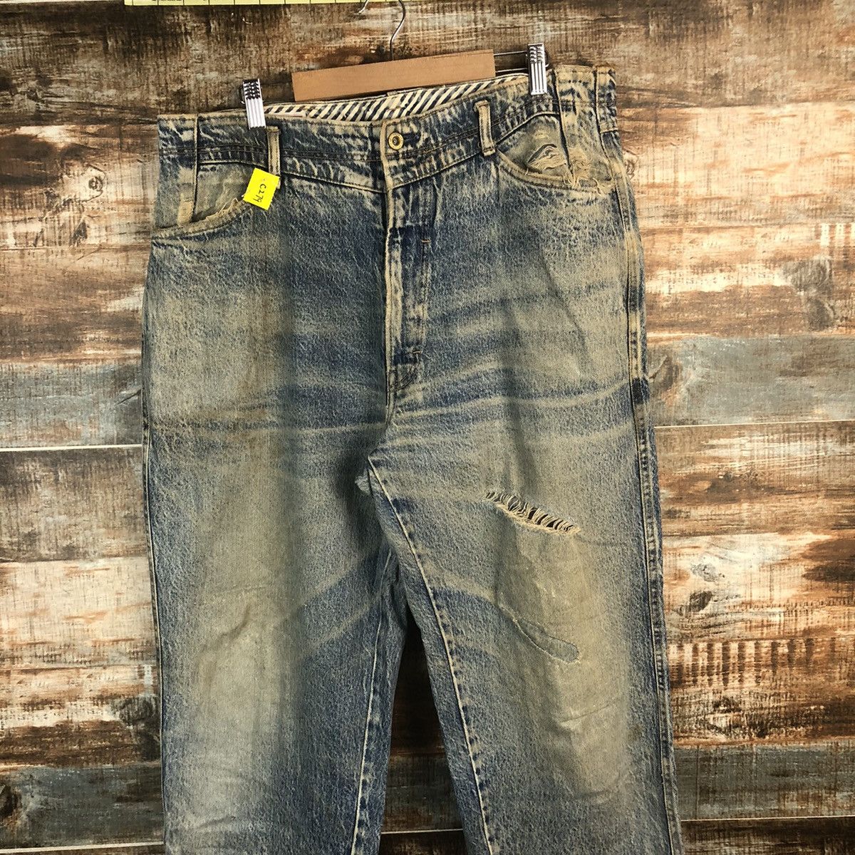 Big John DL Big John Blue Denim Pants #C279 Size US 34 / EU 50 - 2 Thumbnail