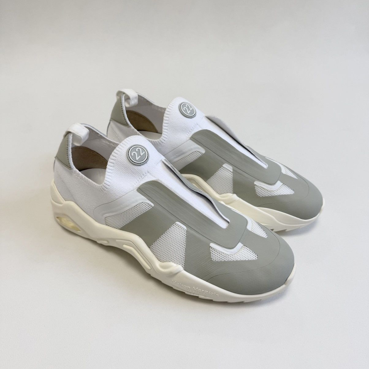 Maison Margiela 40 Maison Margiela Future Low White Leather