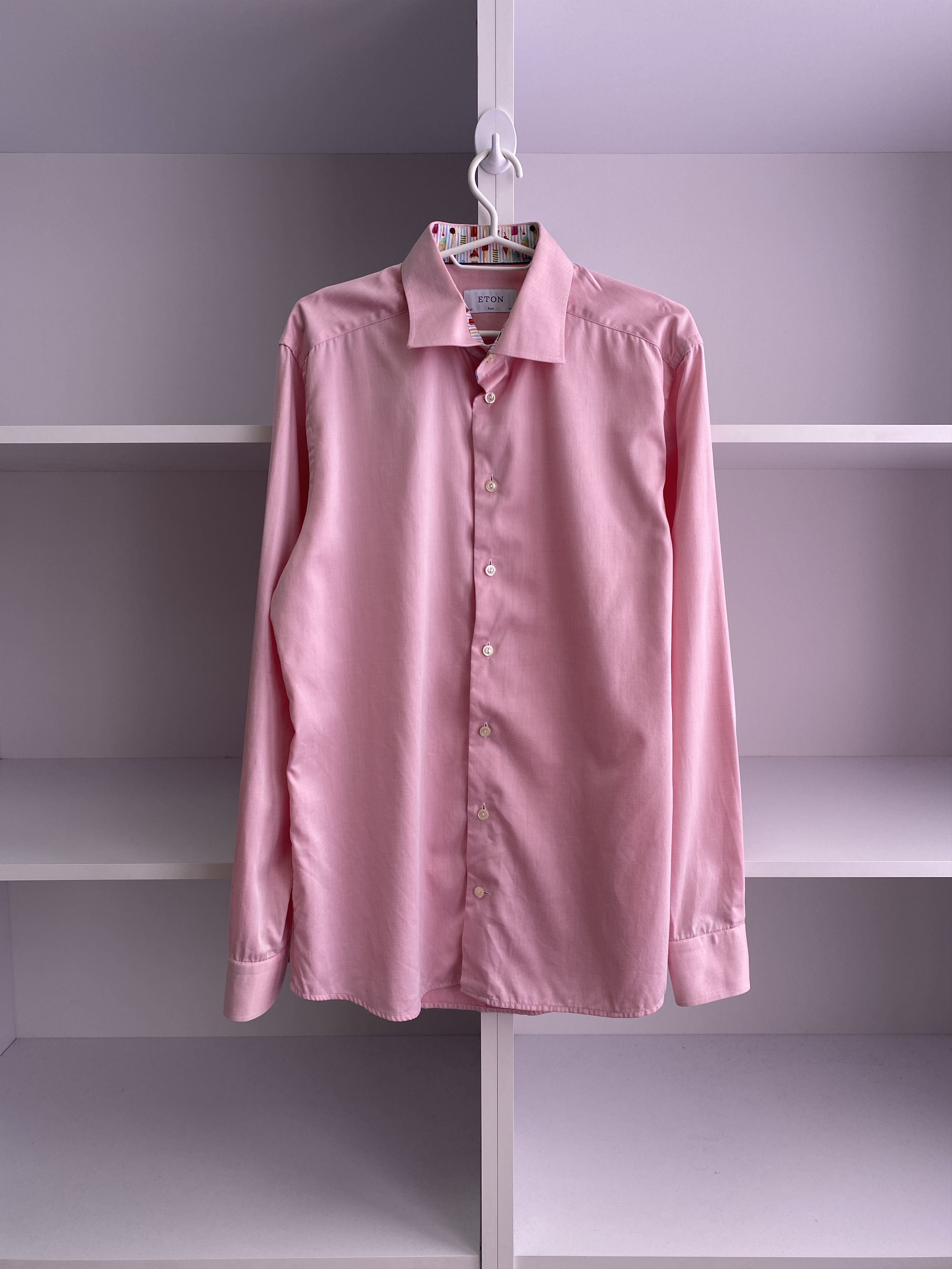 Eton × Vintage Vintage Eton Long Sleeve Button Up Shirt Size US M / EU 48-50 / 2 - 3 Thumbnail