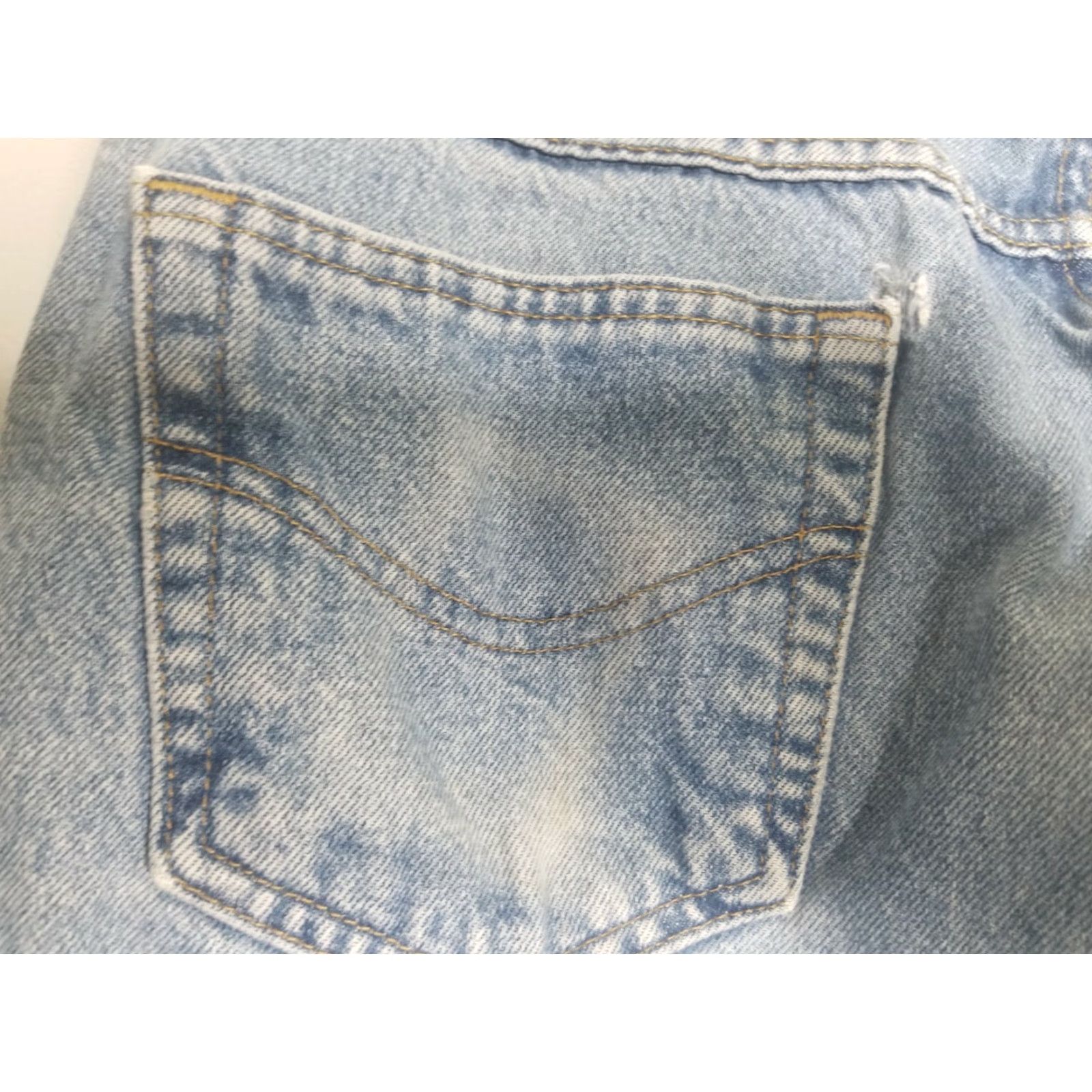Carhartt Carhartt Men's B18 DST Traditional Fit Denim Blue Jeans 38x30 Distressed Prime 5-Pocket Design Regular Inseam 30 in Belt Loops Logo Size US 36 / EU 52 - 6 Thumbnail