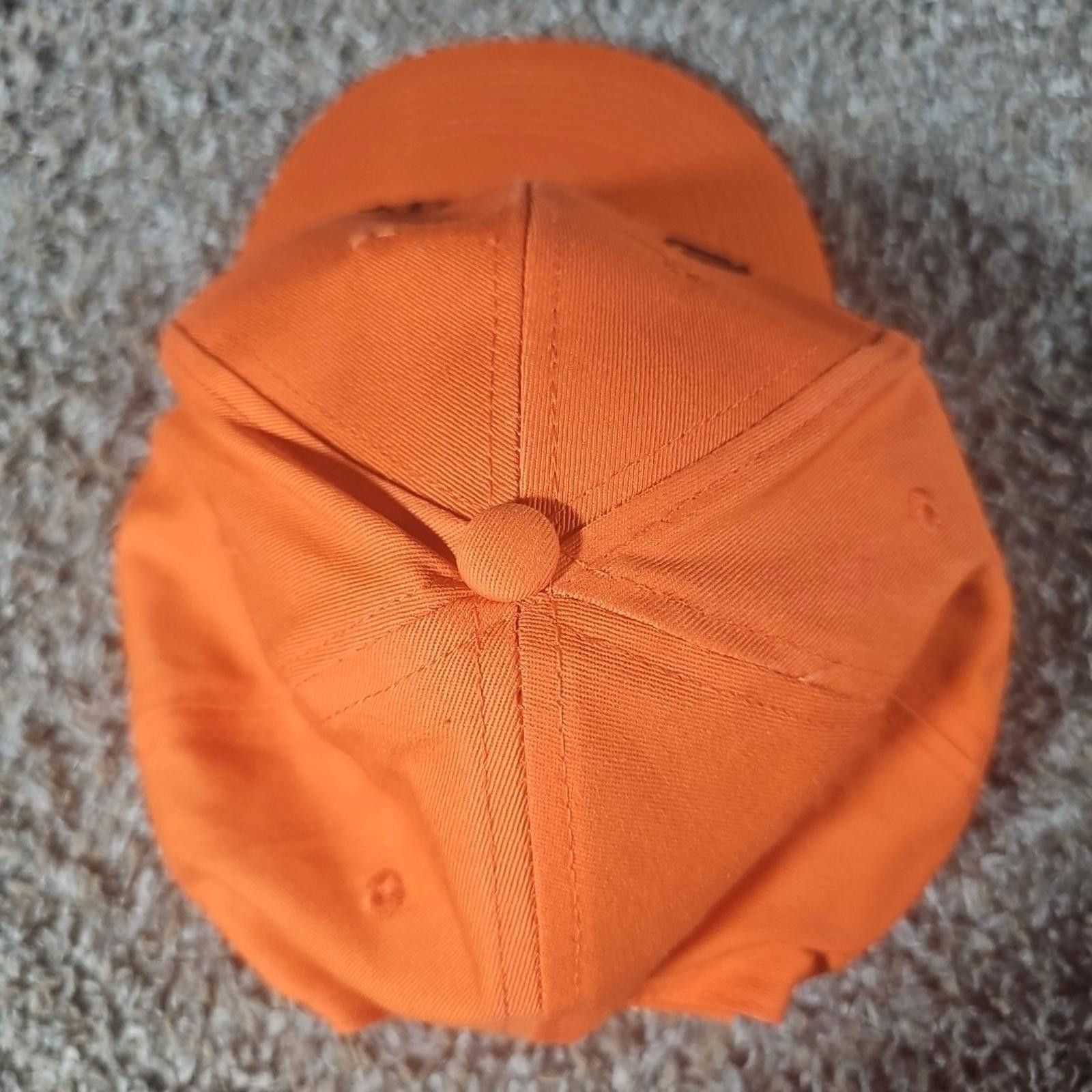 Infinite Archives Infinity Orange Adjustable Cap Hat Size ONE SIZE - 3 Thumbnail