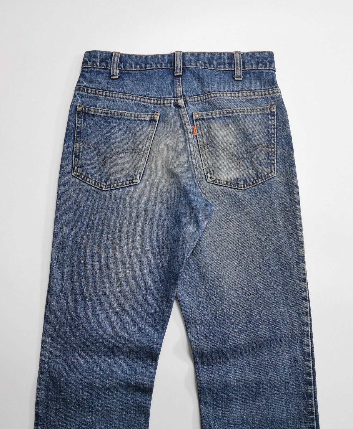 Levi's 80s Vintage Bootcut Levis Orange Tab Talon Zip Jeans Size US 28 / EU 44 - 5 Thumbnail