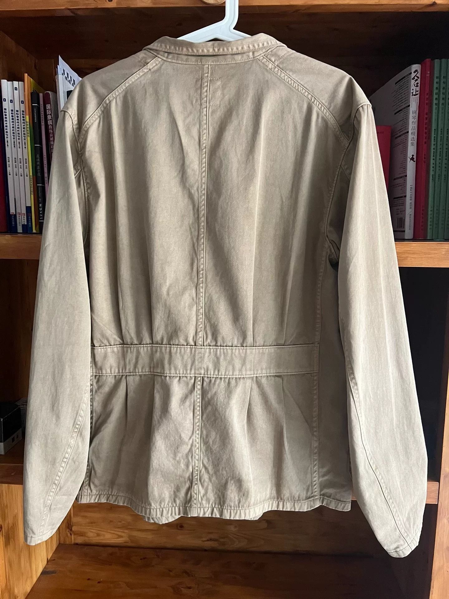 Porter Classic Porter Classic Vintage Washed Beige Utility Jacket Size US M / EU 48-50 / 2 - 5 Thumbnail