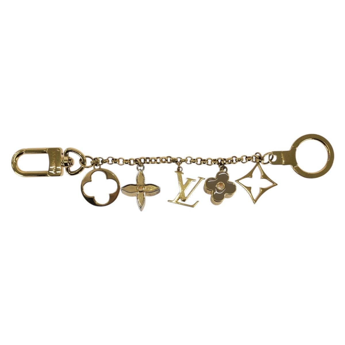 Louis Vuitton Louis Vuitton Louis Vuitton Fleur De Monogram Bag Charm Metal Charm M65111 DUTY FREE for USA Size ONE SIZE - 1 Thumbnail
