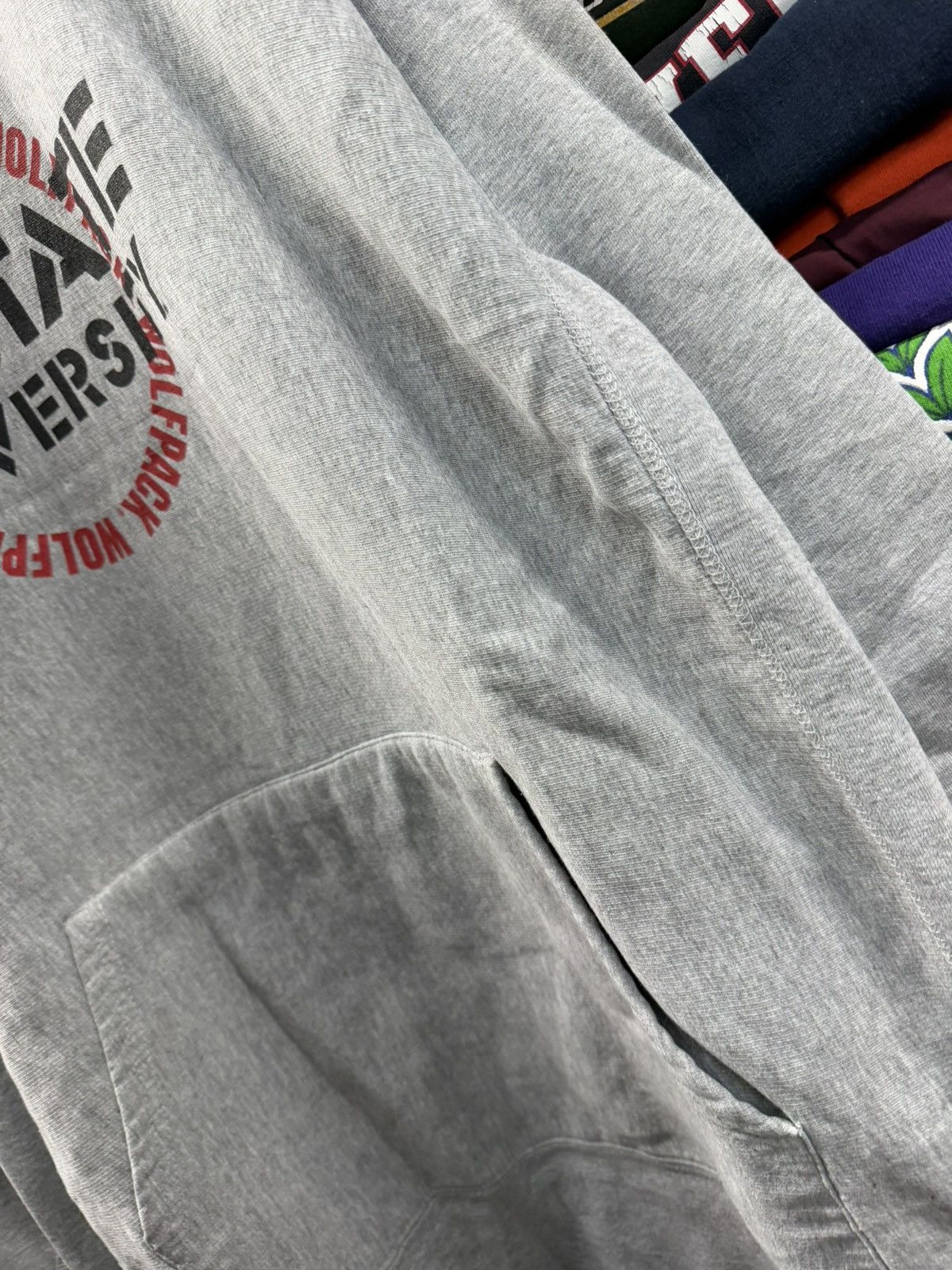 Vintage Vintage 90s NC North Carolina State University sweatshirt Size US XL / EU 56 / 4 - 4 Thumbnail