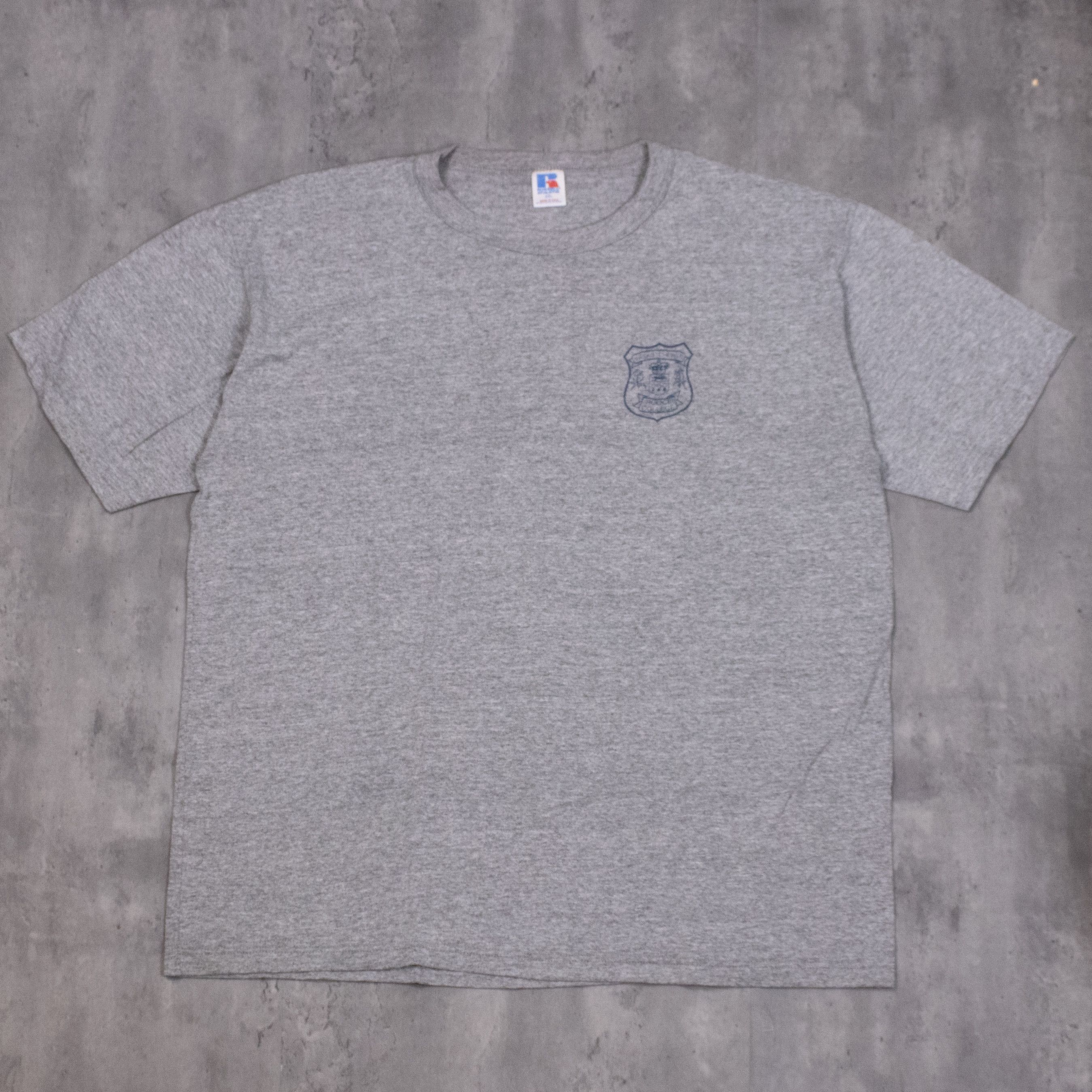 Russell Athletic × Vintage Vintage 1990s Russel Athleti Saskatchewan Police College Single Stitch Tee Size US XL / EU 56 / 4 - 3 Thumbnail