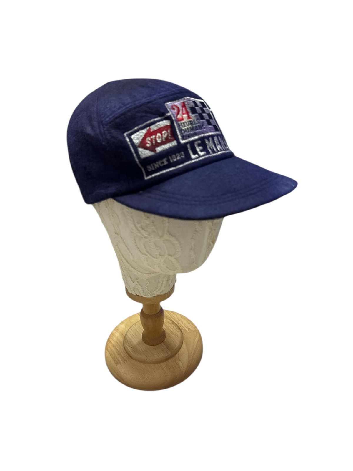 Vintage VINTAGE 1992 LE MANS 24 HOURES DU MANS FRANCE RACE CAP HAT Size ONE SIZE - 2 Thumbnail
