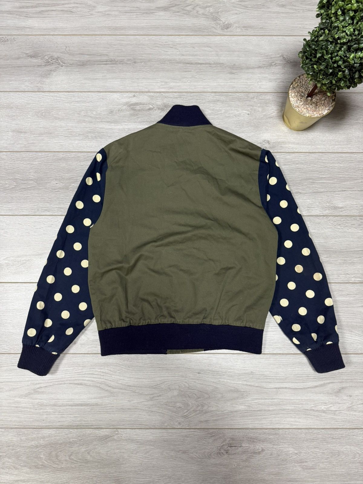 Billionaire Boys Club Billionaire Boys Club Bee Line polka dot vintage bomber Size US M / EU 48-50 / 2 - 9 Thumbnail