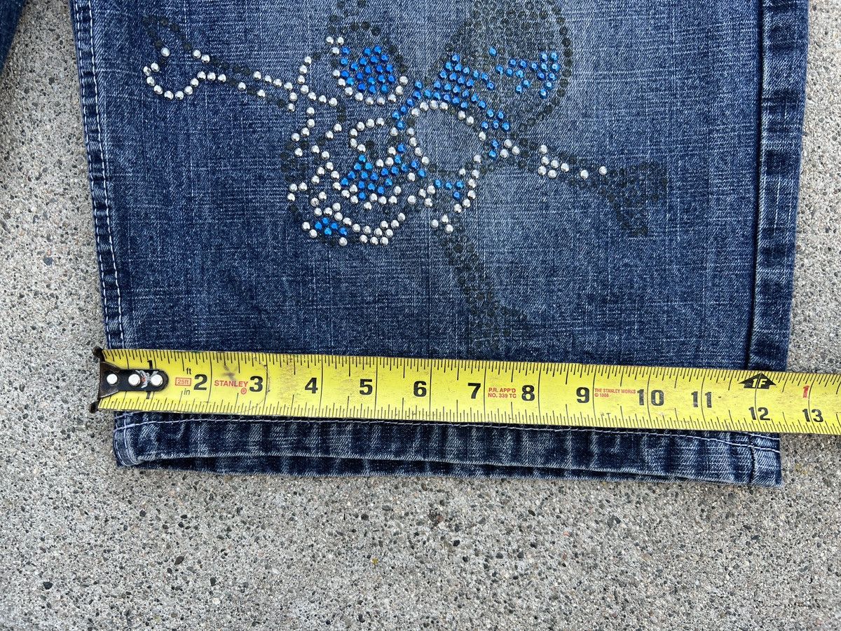 JNCO × Southpole Vintage Sacred Cult Indigo Loose Baggy Denim Shorts Size 34’ Size US 34 / EU 50 - 9 Thumbnail