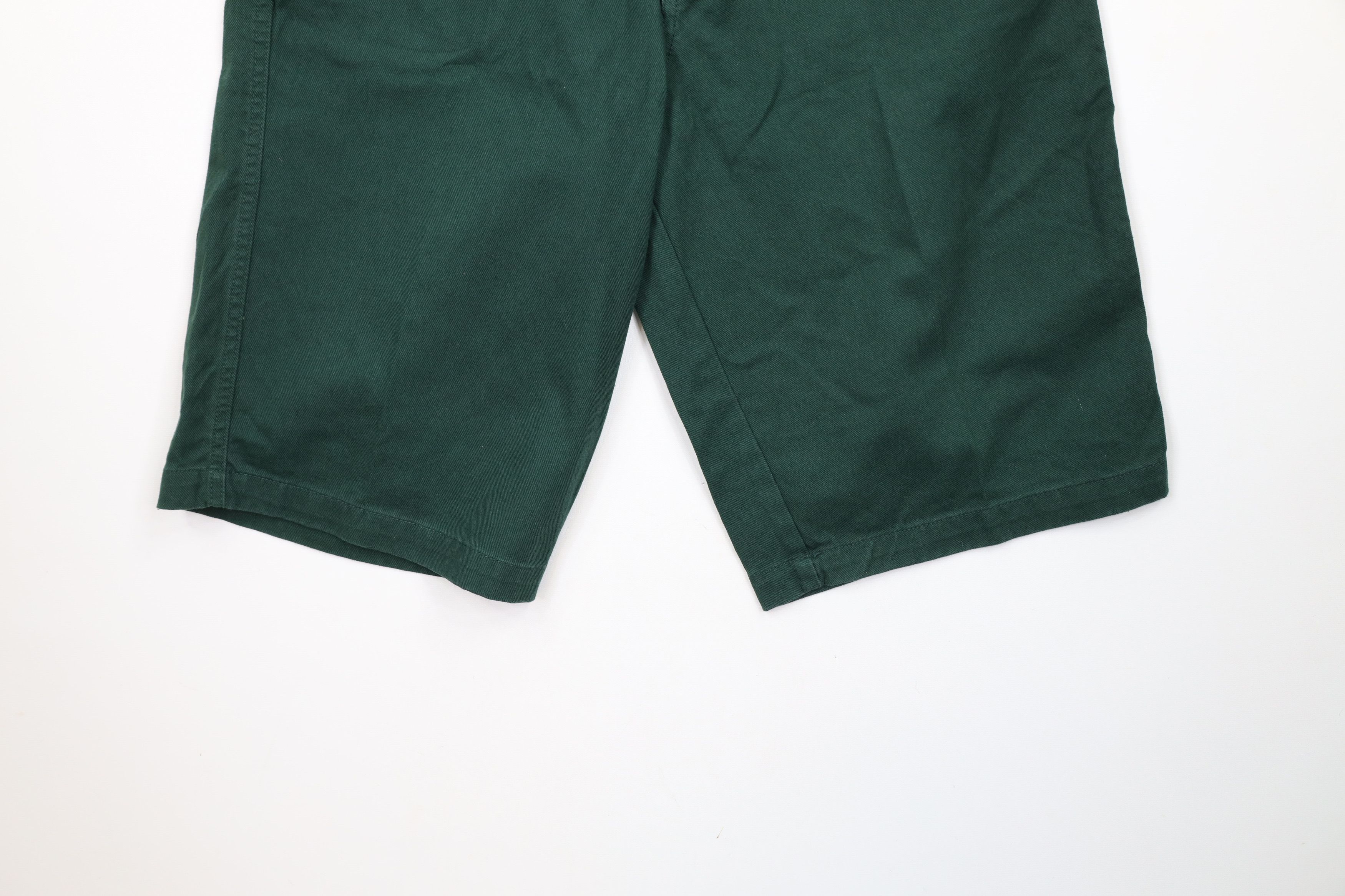 Vintage Deadstock Vintage 90s Streetwear Denim Shorts Jorts Green Size US 34 / EU 50 - 4 Thumbnail