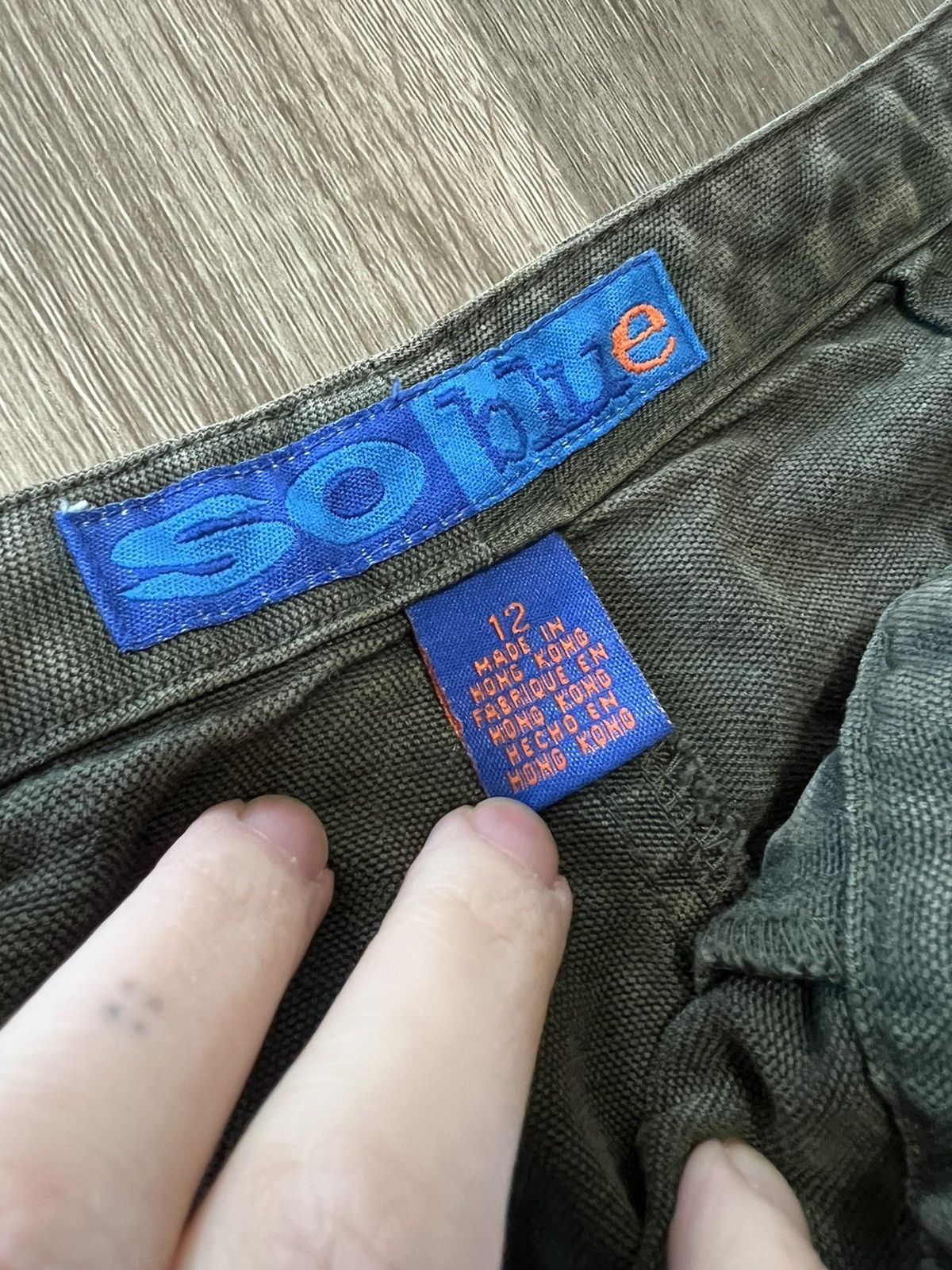 Vintage SOblue Sigrid Olsen Vintage Women’s linen light canvas pants Size 34" / US 12 / IT 48 - 3 Thumbnail