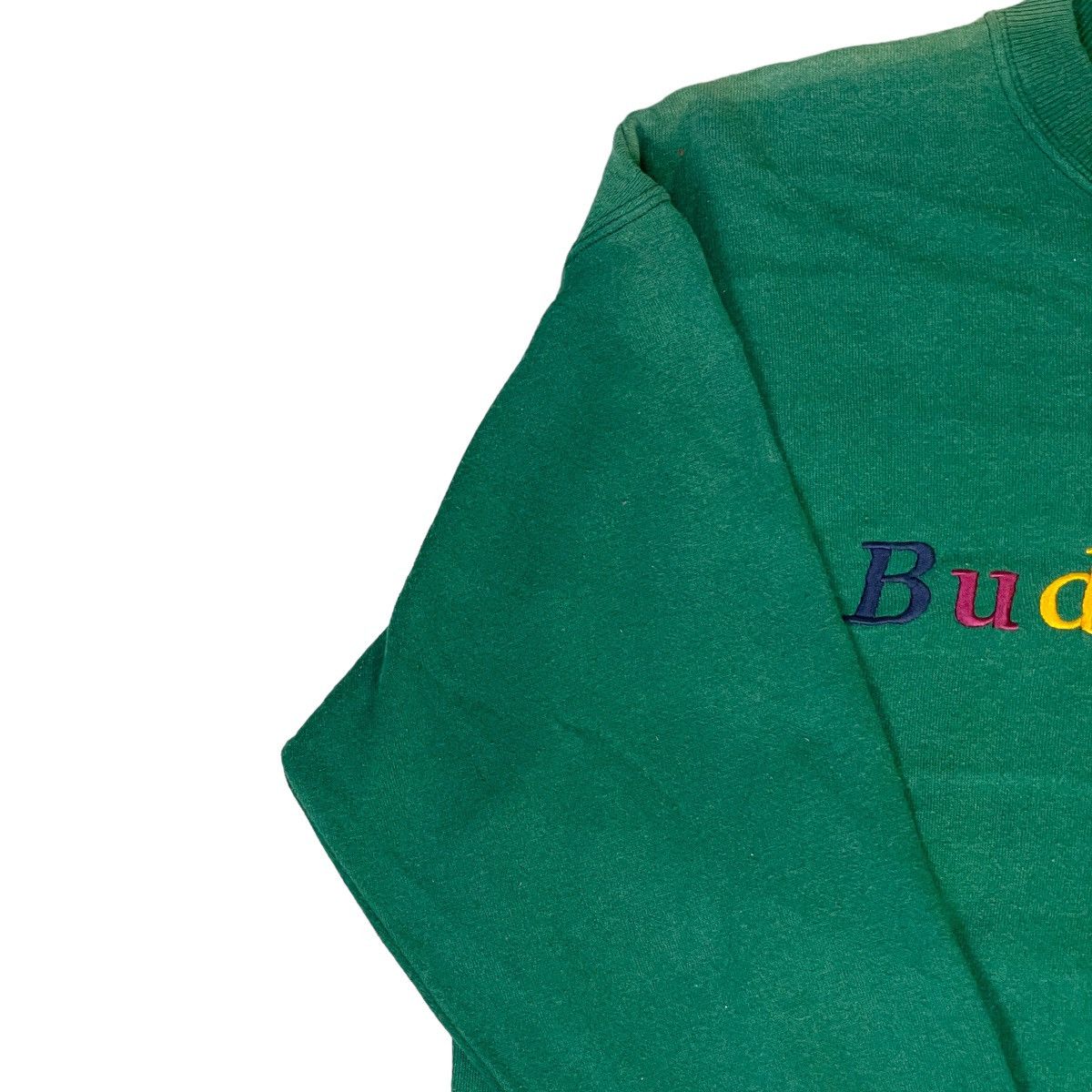 Budweiser Vintage Budweiser Hanes Green Sweatshirt Size US L / EU 52-54 / 3 - 2 Thumbnail