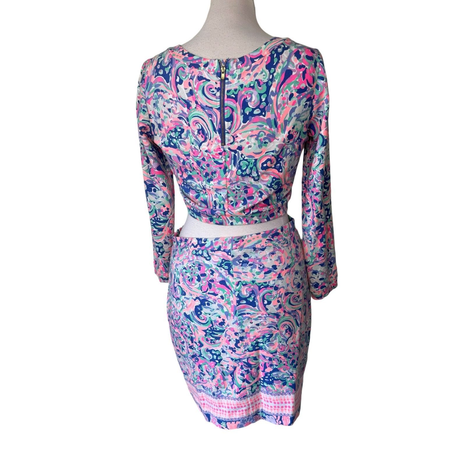 Lilly Pulitzer LILLY PULITZER Boca Chica Two Piece Set Multi La Playa Size M / US 6-8 / IT 42-44 - 2 Thumbnail
