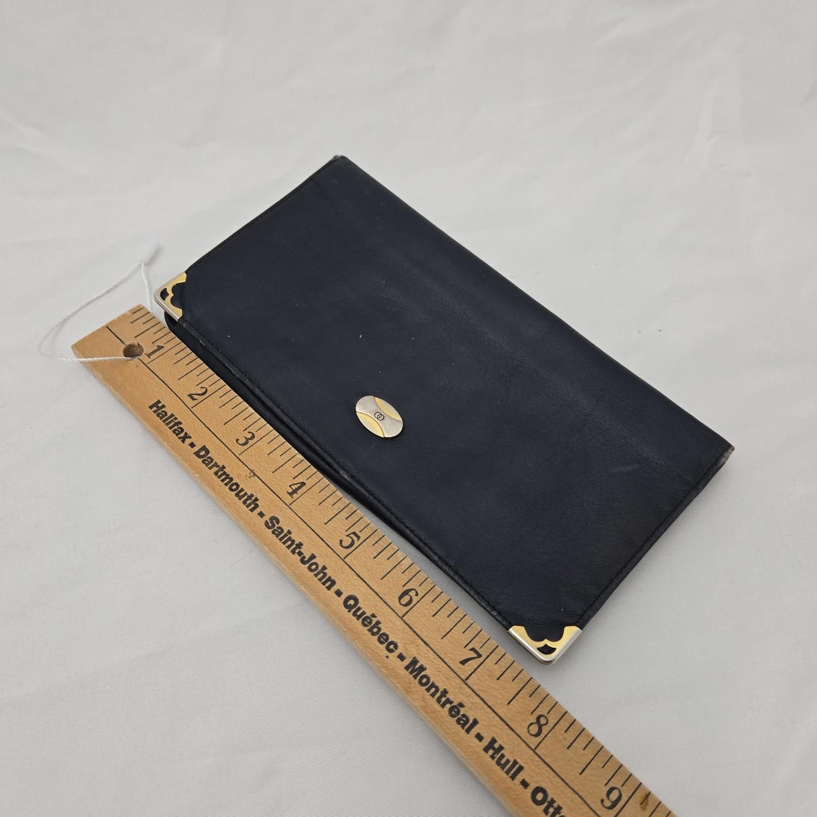 Gucci Vintage Gucci Wallet Long Bifold Blue Leather Size ONE SIZE - 3 Thumbnail
