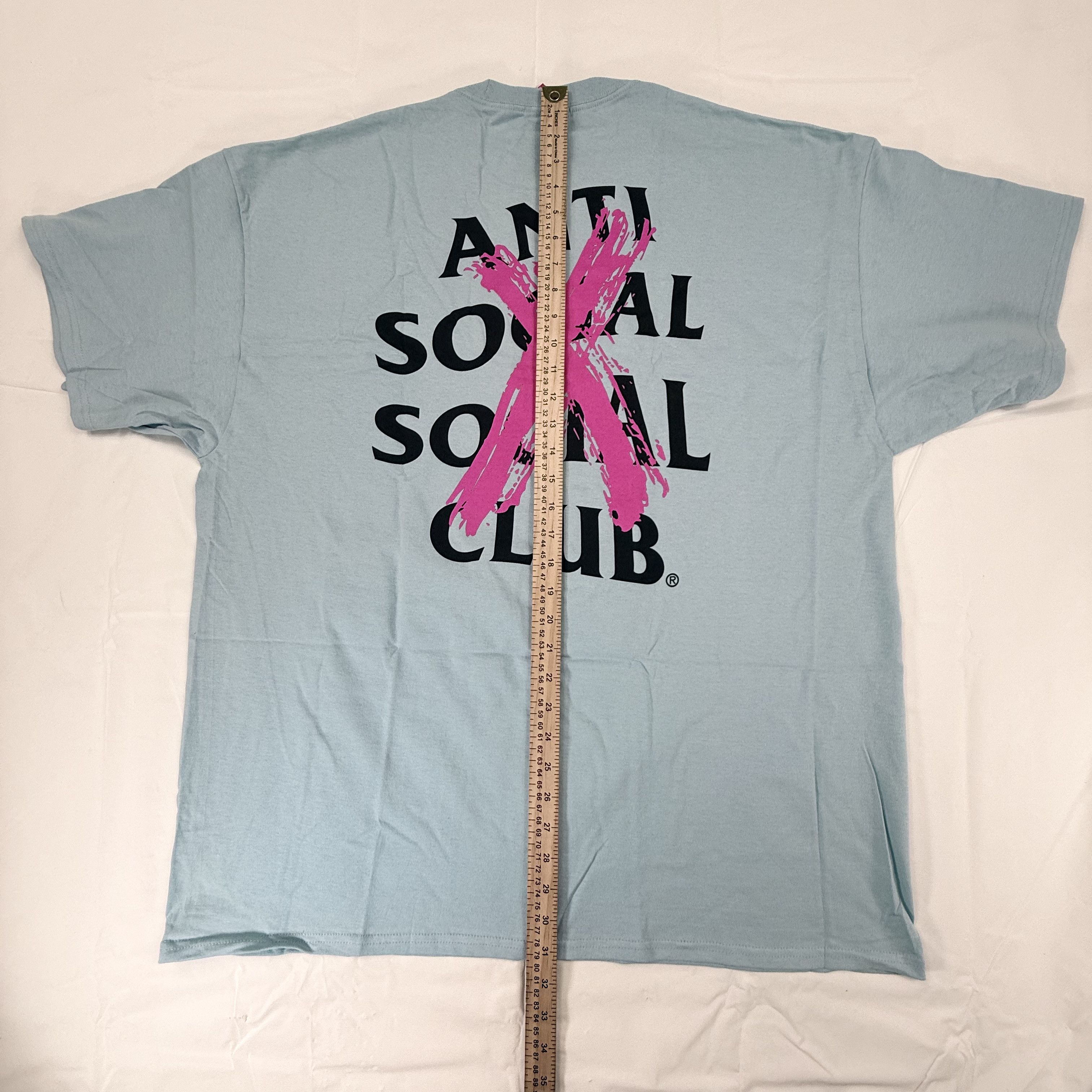 Anti Social Social Club Anti Social Social Club Cancelled T-Shirt X Logo Mens 2XL Size US XXL / EU 58 / 5 - 5 Thumbnail