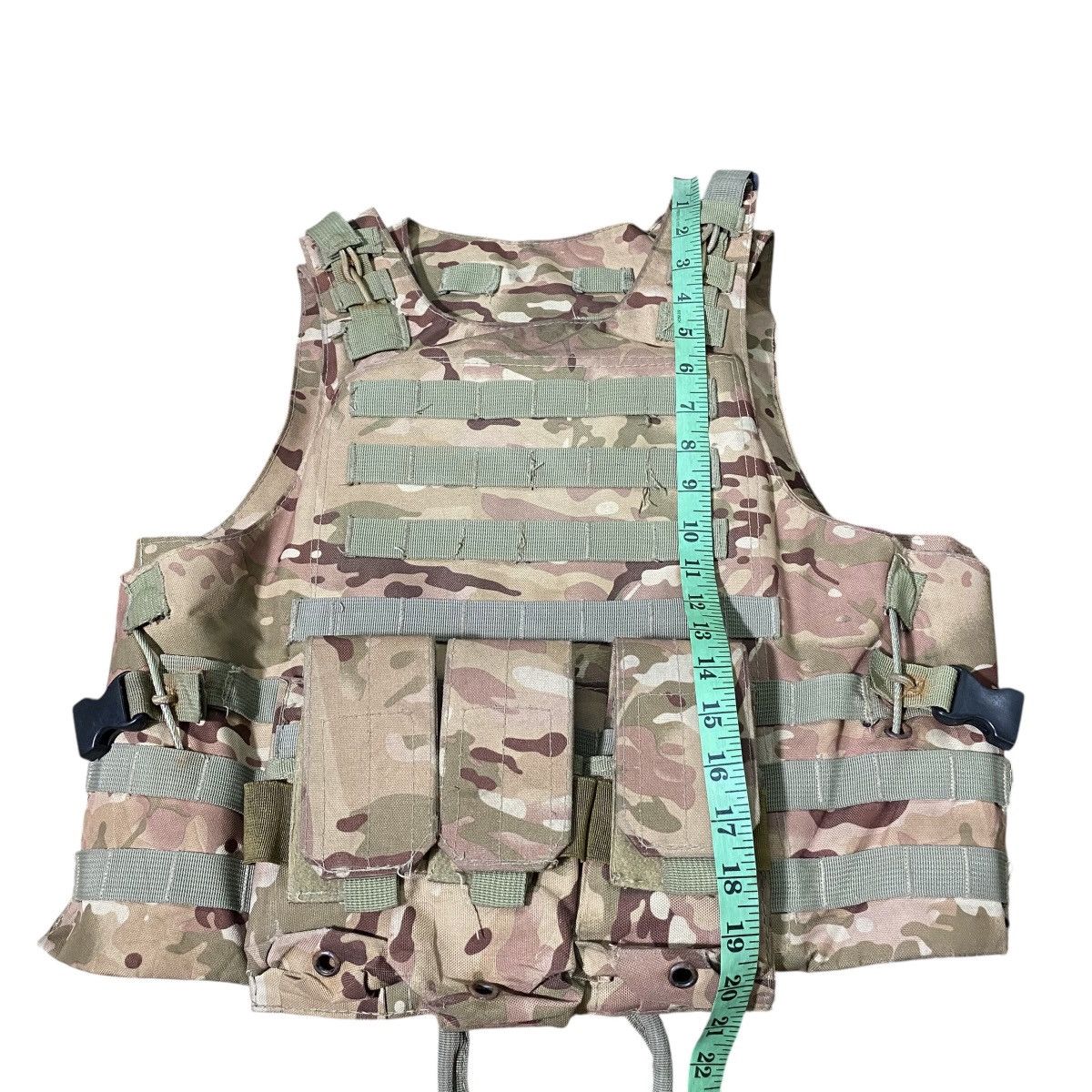 Vintage Vintage Camo Tactical Vest Size 40R - 20 Thumbnail