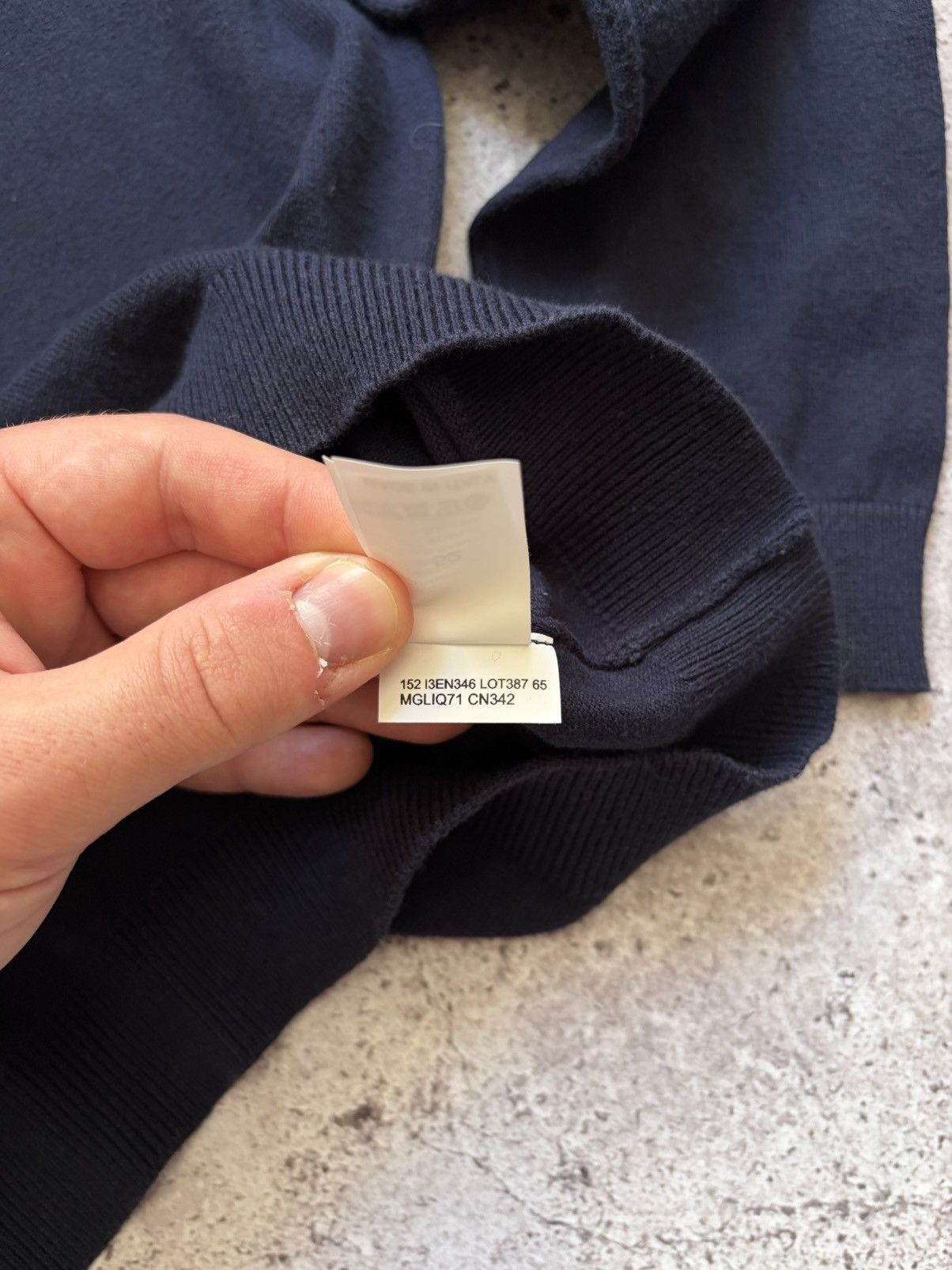 Brunello Cucinelli Brunello Cucinelli Dark Blue Sweater Size US M / EU 48-50 / 2 - 7 Thumbnail