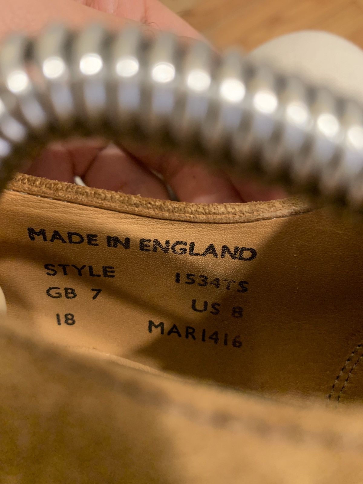 Barker $550 | BARKER WESTFIELD CEDAR BURNISHED CALF BROGUE UK7/US8 Size US 8 / EU 41 - 9 Thumbnail