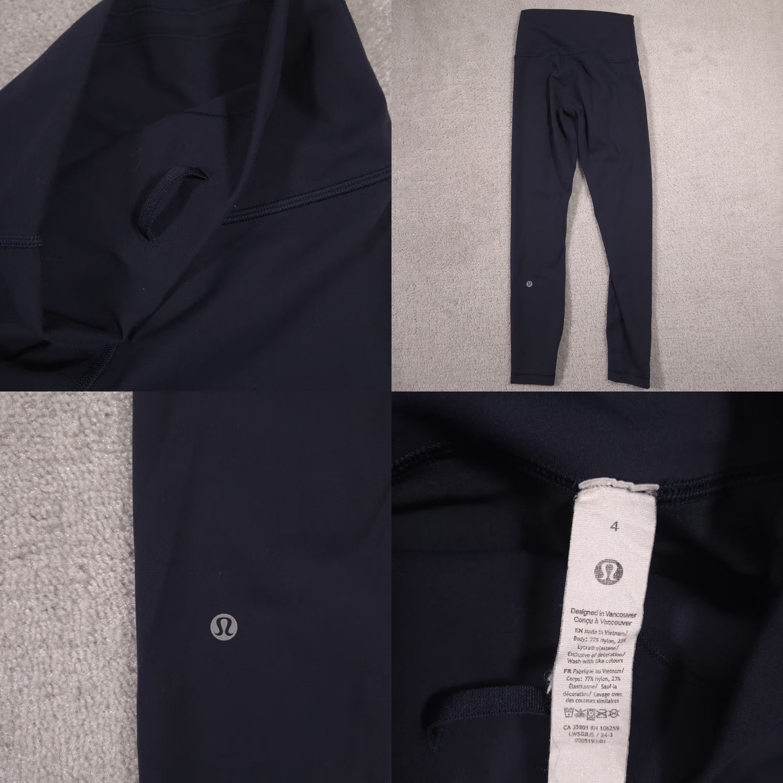 Lululemon - Maximizes search visibility by using keywords ("Lululemon," "Capri Leggings") Size 27" / US 4 / IT 40 - 8 Thumbnail