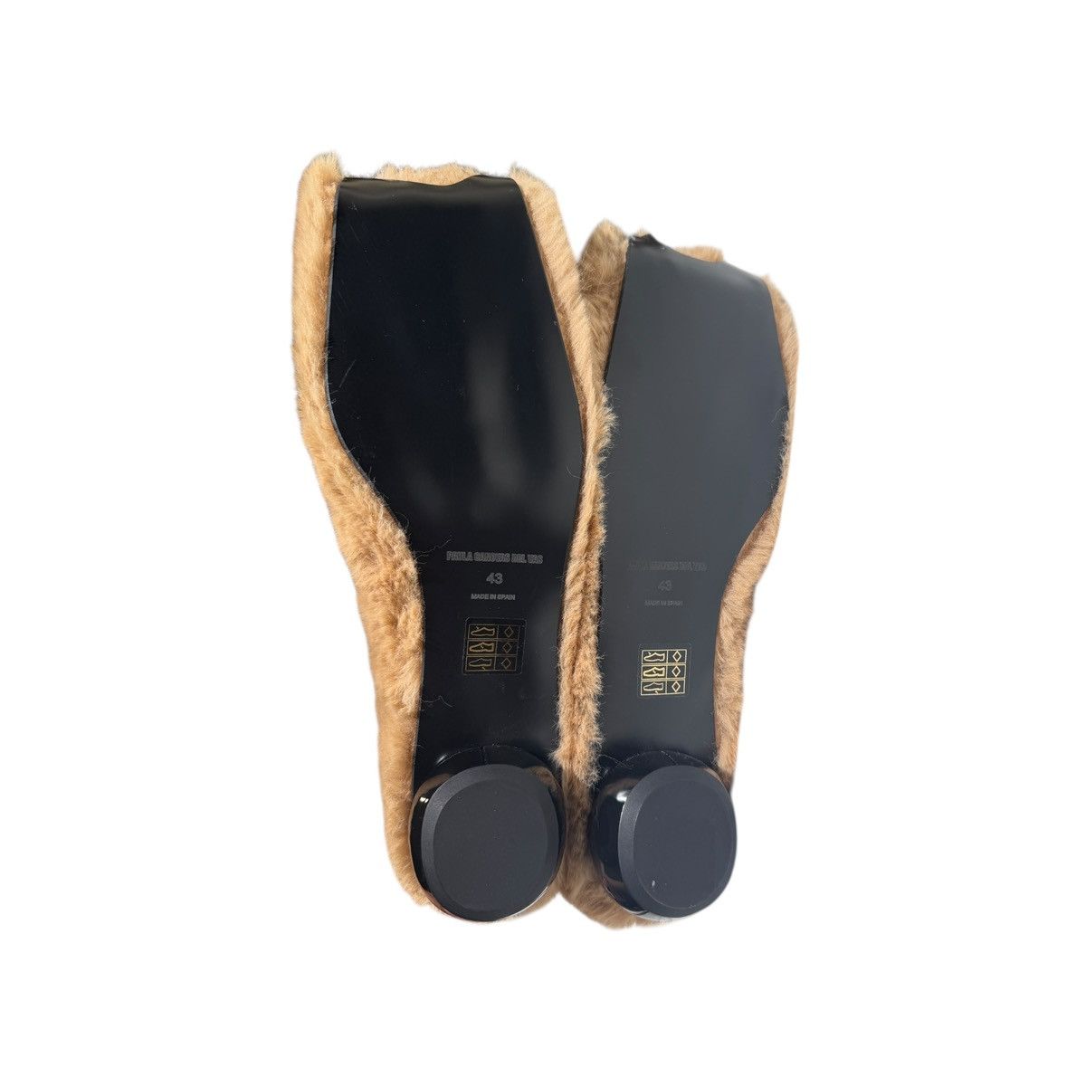 Paula Canovas del Vas Diablo fur ballerina flat Size US 12 / IT 42 - 5 Thumbnail