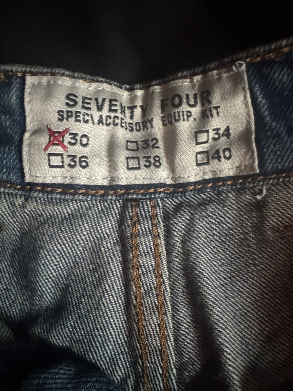 Other 74ISWAR DENIM Size US 30 / EU 46 - 5 Thumbnail