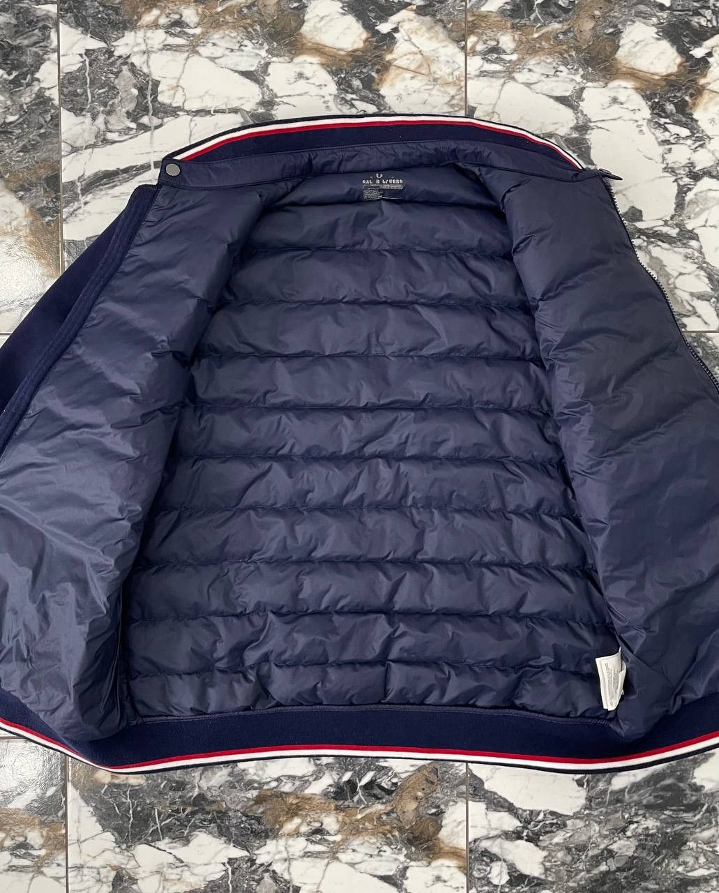 Ralph Lauren Men's Blue Bomber Jacket Ralph Lauren Size M.Down jacket Size US M / EU 48-50 / 2 - 13 Thumbnail
