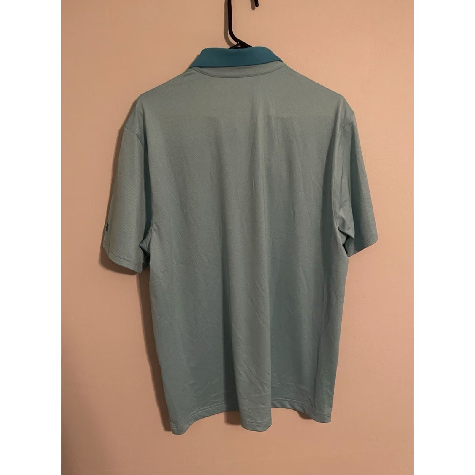Under Armour Under Armour Golf Polo Shirt HeatGear Blue Aqua UM0840 Men's Large Size US L / EU 52-54 / 3 - 4 Thumbnail