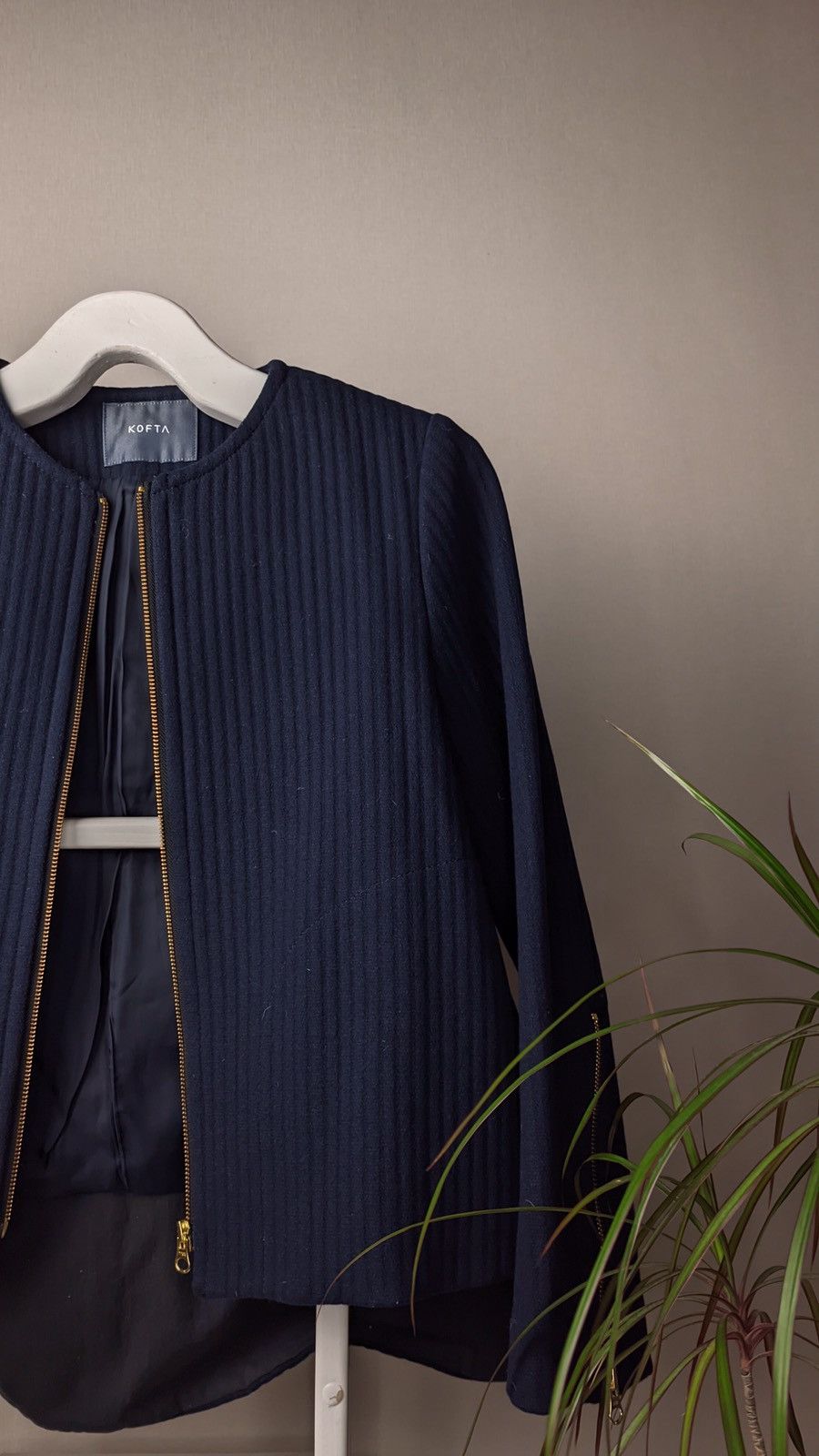 Le Grande Bleu (L.G.B.) Kofta wool nylon Japan Jacket cdg lgb prada miu miu Size M / US 6-8 / IT 42-44 - 2 Thumbnail