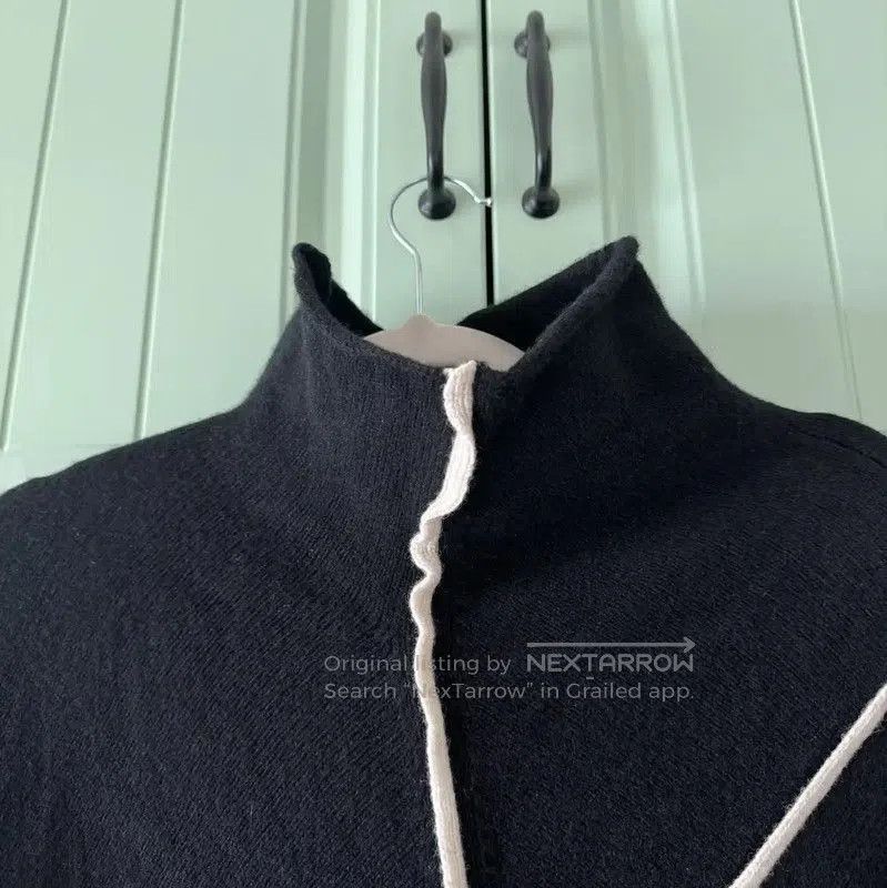 Yohji Yamamoto Yohji Yamamoto Black Wool Pullover Sweater . Size M / US 6-8 / IT 42-44 - 5 Thumbnail