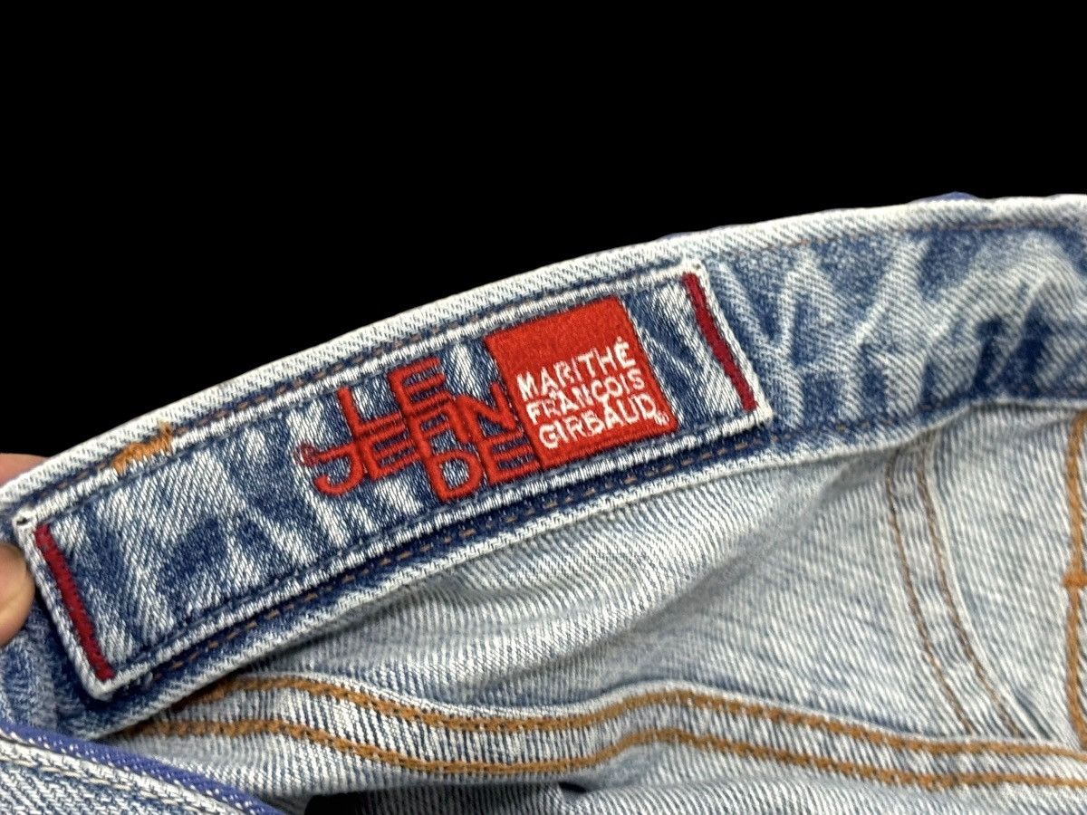 Marithe + Francois Girbaud MARITHE FRANCOIS GIRBAUD HALF SELVEDGE DISTRESSED JEANS Size US 30 / EU 46 - 11 Thumbnail
