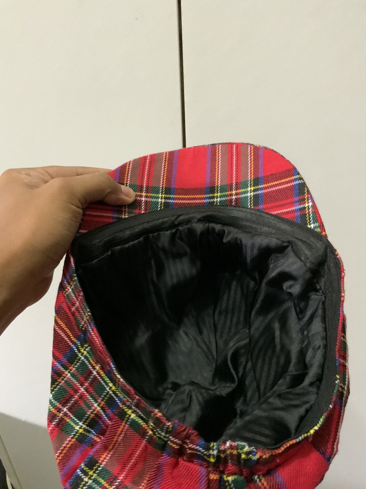 Japanese Brand Retro Plaid Newsboy Cap Size ONE SIZE - 8 Thumbnail