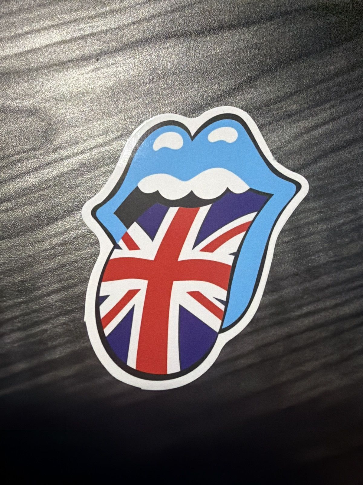 The Rolling Stones The Rolling Stones Union Jack Flag Tongue Sticker Size ONE SIZE - 1 Thumbnail