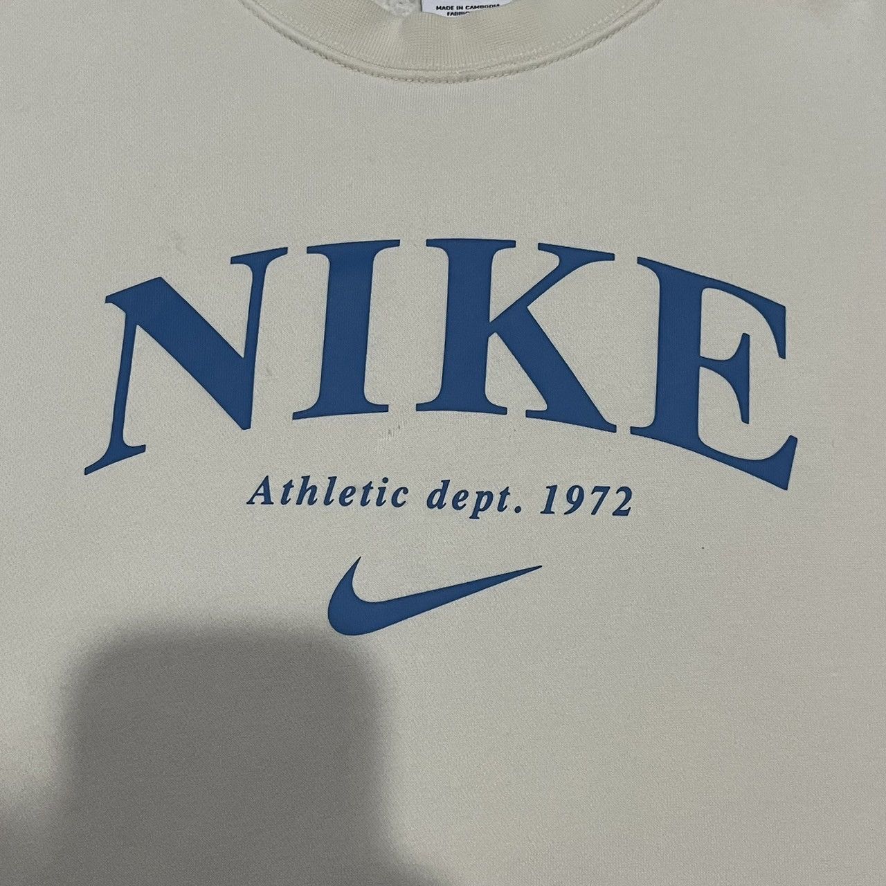 Nike nike athletic department 1972 sweatshirt Size S / US 4 / IT 40 - 6 Thumbnail