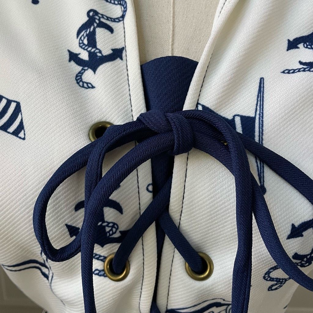 Vintage Vintage 70s Jerell of Texas Nautical A-line Dress XS Size XS / US 0-2 / IT 36-38 - 6 Thumbnail