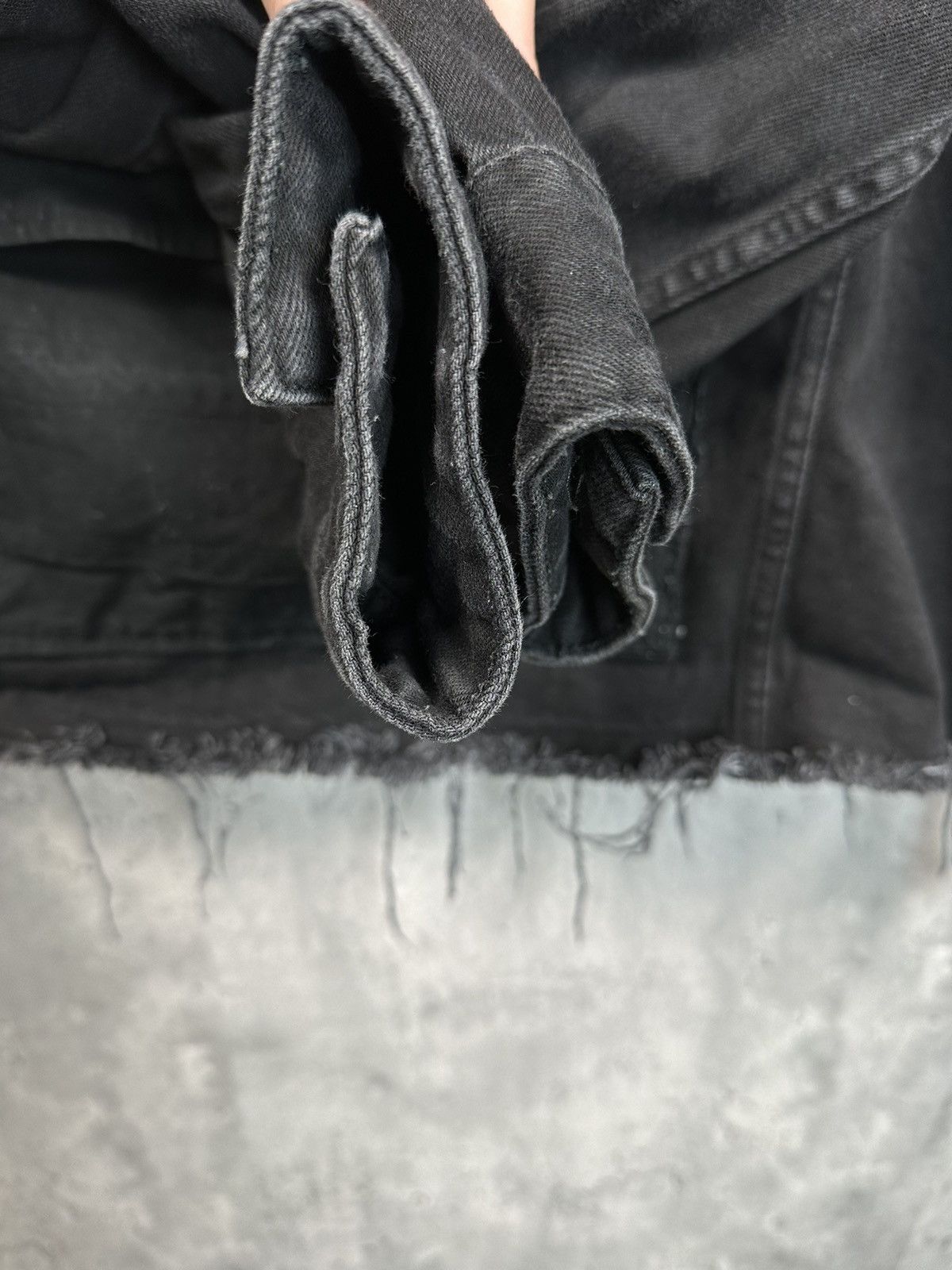 Other Cropped Cargo Pocket Denim Jacket Size US XL / EU 56 / 4 - 9 Thumbnail