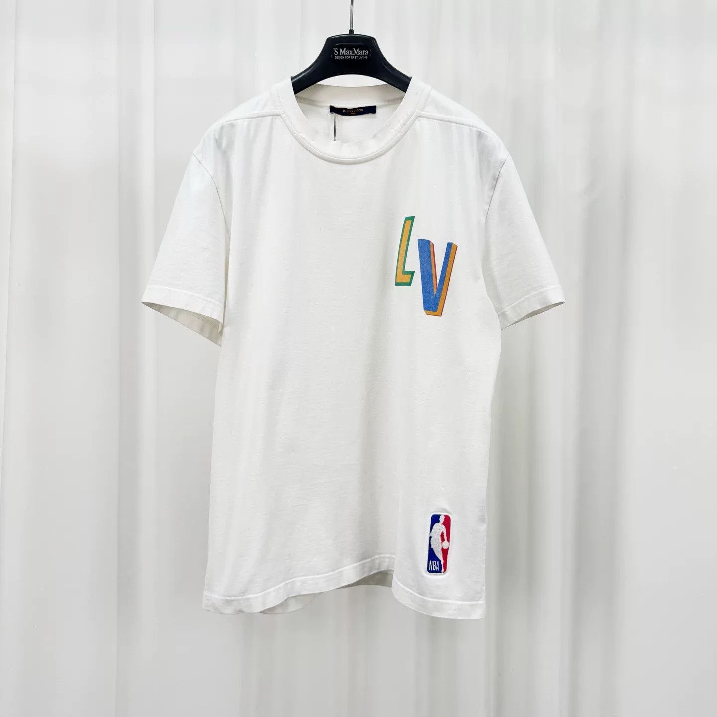 Louis Vuitton Louis Vuitton NBA Collaboration Print Tee Size US M / EU 48-50 / 2 - 1 Thumbnail