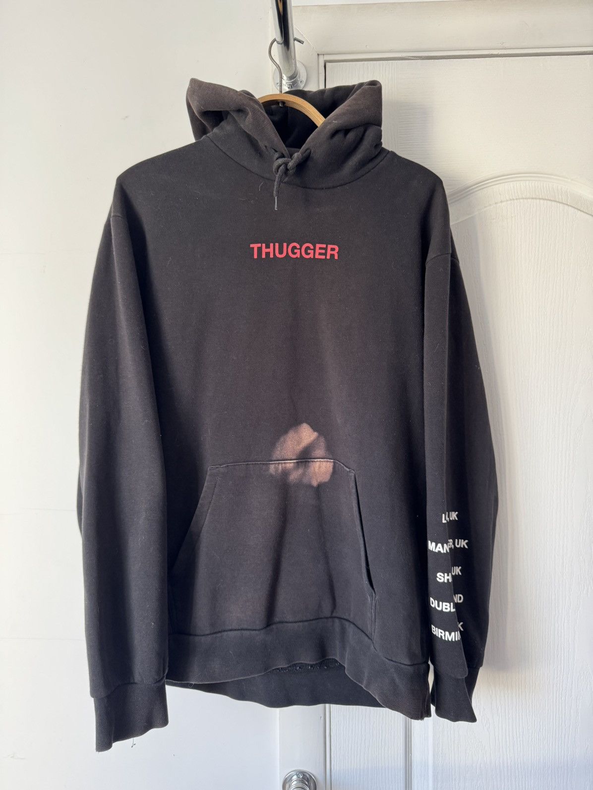Young Thug Young Thug THUGGER Hoodie Bleach Flaw (Duty Free) Size US L / EU 52-54 / 3 - 4 Thumbnail