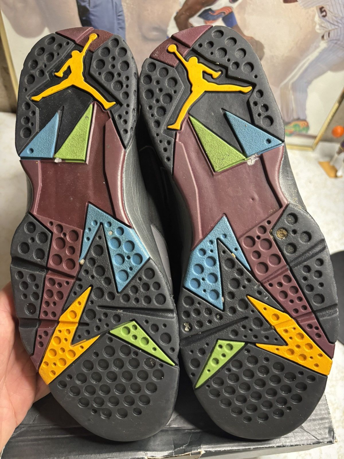 Jordan Brand Air Jordan 7 Retro 2015 Bordeaux 2015 Size US 10.5 / EU 43-44 - 5 Thumbnail