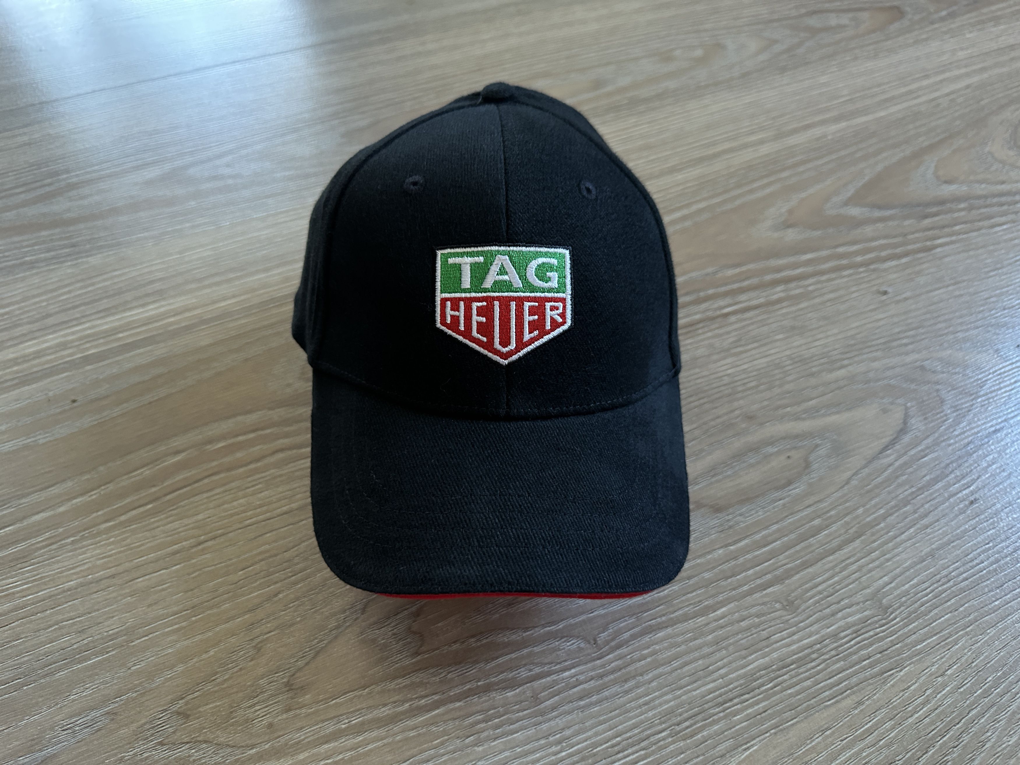 Tag Heuer × Vintage Tag Heuer Authentic Black Baseball Cap Size ONE SIZE - 3 Thumbnail